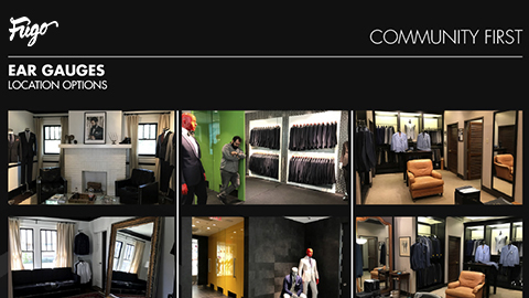 Location scouting for commercials.